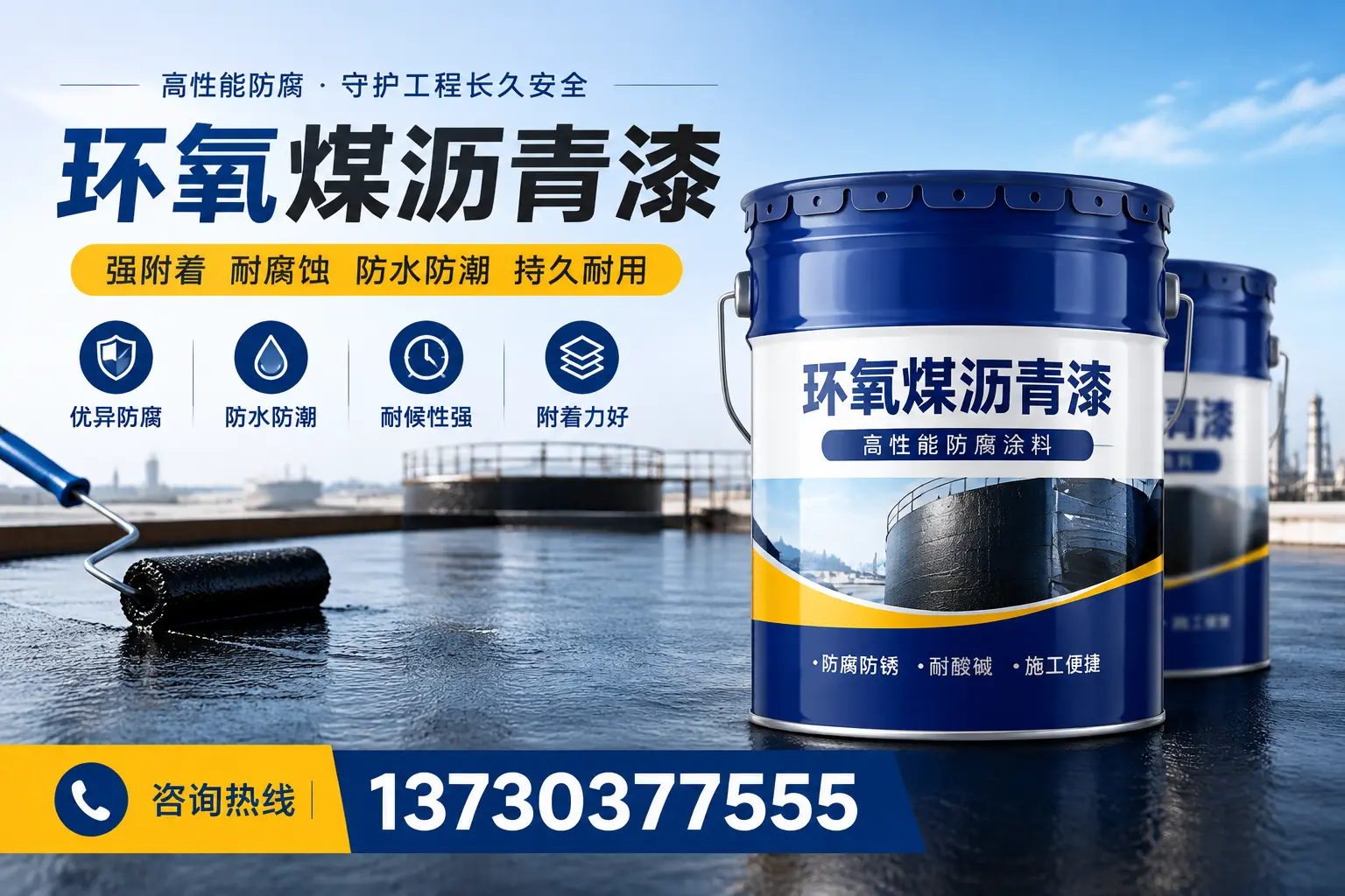如何判断环氧煤沥青漆的质量？白杨消费者指南