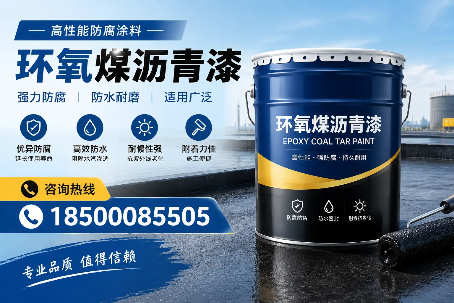 环氧煤沥青漆的主要成分与功能，白杨用户深度了解
